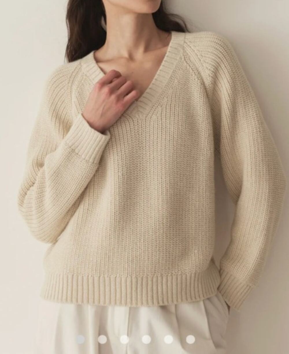 Doen Emmons Sweater in Cream size S small